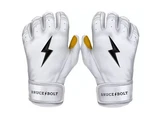 Bruce Bolt Youth Original Series Short Cuff Batting Gloves Color: White Size:. Fixed Price $65.99.