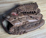 Rawlings SL121T Trap-eze Fastback 3/4 Baseball Softball Glove Leather Rht. Fixed Price $42.99.