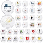 30 Pcs Funny Trophy Awards Bulk Employee Appreciation Mini Acrylic Medallion. Fixed Price $37.12.
