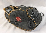 Rawlings Gold Glove GCM325GT 32.5" Catchers Mitt Baseball Rht Black. Fixed Price $70.00.