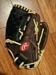 Rawlings RBG36BC 12.5" Leather Baseball Glove Right Hand Throw Zero Shock. Fixed Price $29.99.