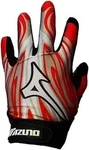 Mizuno Parashock Batting Gloves Scarlet/black Adult Small. Fixed Price $14.95.