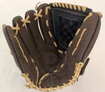 Rawlings Baseball Glove Brown Leather RBG36BC Left Hand Throw 12-1/2". Fixed Price $20.00.