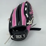 Girls Youth Baseball Softball 8" Glove Dick's Sporting Goods Pink & Black. Fixed Price $9.88.