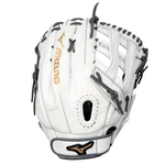 Softball Glove Web Right Hand Throw White Grey Mizuno GMVP1300PF4W. Fixed Price $209.99.