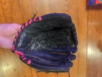 Mizuno Finch Softball Glove 11" Right Hand Throw Rht Fastpitch Pink GPP1105F2. Fixed Price $19.95.