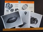Rare Orig Dealer Store Catalog & Photos 1952 Bls Leather Boxing Gloves Football. Fixed Price $145.00.