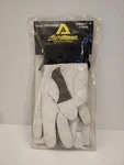 Akadema Professional Btg 450PR Adult Medium Batting Gloves White Gray Baseball. Fixed Price $16.99.