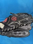 Rawlings Baseball Glove RSG6B Black Leather Super Size Softball Rht. Fixed Price $28.87.