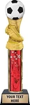 Crown Awards Soccer Trophy For Kids With Custom Engraving, Red Stars Mvp. Fixed Price $62.10.