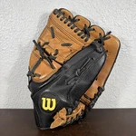 Wilson Baseball Glove A2488 12 Black & Brown Leather Right Hand Throw Pro Model. Fixed Price $26.95.