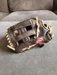 Rawlings Youth Baseball Glove Brown Leather 11.5" Rht Highlight Series H115HBR. Fixed Price $24.99.