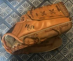 Louisville Slugger HBG48 Leather Baseball Glove Rht Pedro Guerrero Model. Fixed Price $40.00.