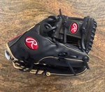 Mint Rawlings R9 Series 11.5 Infield Baseball Glove Rht Black Gold Web. Fixed Price $110.00.