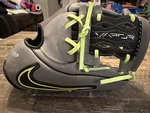 New Nike Vapor Elite 11.5 Infield Baseball Glove Rht Grey/black/lime I-web. Fixed Price $295.00.