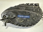 Vtg. Wilson A2823 12.5" Black Signature Edition Lht First Baseman Baseball Glove. Fixed Price $48.99.