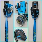 Franklin Sports Blue Inferno Tee Ball Set Youth 25" 2" -10 Bat + 9" Glove &. Fixed Price $19.89.