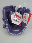 Baseball Glove Franklin 22809-L 9.5 Youth Mitt Purple & Silver Right Hand Throw. Fixed Price $11.49.