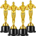 10" Gold Award Trophy, 4PK Statues For Ceremony, Celebration, Party. Fixed Price $42.89.
