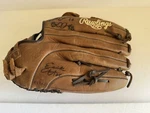 Rawlings Lht Player Preferred P14HF 14" Leather Brown Baseball Glove. Fixed Price $39.99.