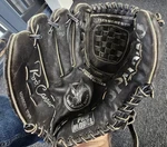 Spalding Lefty Baseball Glove, Rod Carew, 42-332 Lht Pro Model, Black. Fixed Price $18.95.