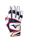 Mizuno B-303 Adult Baseball Batting Glove, Navy-red, X-large. Fixed Price $46.39.