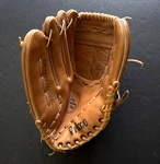 Primo Sporting Goods Left-hander Leather Baseball Glove 3769, Likely Never Used. Fixed Price $35.00.