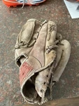 Rawlings GJ27 Bellows Web Softball Glove Right Hand Throw Brown Vintage. Fixed Price $24.99.