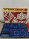 Vintage 1969 Kenner's #2400 Super Spirograph Plus W/box Paper Instructions. Fixed Price $31.19.