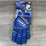 Franklin Powerstrap Chrome Batting Gloves Blue Adult Small. Fixed Price $27.96.