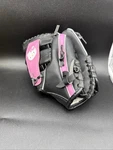 Hello Kitty Girls Black & Pink Right Hand Throw Mitt T-ball Glove 9.5" Nwt Fast. Fixed Price $9.95.
