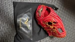 Mizuno Global Elite Softball Red Used Durable Fastpitch Baseball Gloves. Fixed Price $243.99.