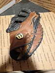 Wilson A905 1ST Baseman Left Mitt 12 3/4" A0905 3XBM Rustic Leather. Fixed Price $30.00.