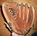 Used Rawlings #RBG224BFR Alex Rodriguez 11" Leather Baseball Glove - Right Throw. Fixed Price $7.99.