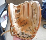 George Brett A2295 Wilson Youth Model Baseball Glove. Fixed Price $10.00.