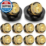 Highergo 10 Pcs Goat Championship Trophy Ring Display Neck Chain Stand. Fixed Price $83.11.
