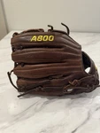 Wilson A800 12 Baseball Glove Right Hand Throw Brown Leather Youth/adult. Fixed Price $35.00.