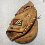 Mizuno Pro-scoop Leather Catchers Glove Mitt Model Mzc 20 Super Flex Rht. Fixed Price $104.99.