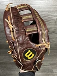 Wilson Staff Series WS5 A9722 Baseball Glove 13" Mitt Lht Brown Cowhide. Fixed Price $39.99.