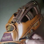 Rawlings Baseball Glove 10.5" Custom Kip Leather Rht Hinged Pad RBG140!. Fixed Price $204.64.