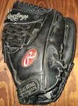 Rawlings 15120 12" Baseball Glove Black Mitt Dual Wing Pad Lock Instinct Series. Fixed Price $22.95.