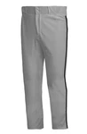 Adidas Icon Pro, Gray-black Piping Open Hem Baseball Pants.size: Youth. Fixed Price $13.19.