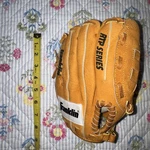 Franklin Baseball Leather Glove 9" Rtp 4632TN Pro Tanned. Fixed Price $13.00.
