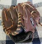 Rawlings FP120 Fast Pitch Series 12" Softball Glove Brown Left Hand Throw. Fixed Price $22.00.