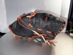 Baseball Glove Voit 76405 Youth Fits Left Hand V-wedge 10-1/2" Black Orange Trim. Fixed Price $9.95.
