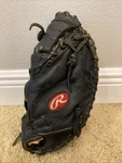 Rawlings Catchers Glove RCM30TMD 33 Lite Toe Rht Black Tan Leather. Fixed Price $49.95.