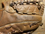 Vintage Boy's Leather Baseball Glove Ssk Japan Don Sutton Fits Left Hand. Fixed Price $24.99.