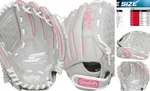 Rawlings Sure Catch Series Youth Softball 10" Grey / Pink Right Hand Throw. Fixed Price $63.28.