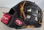 Rawlings Pro Series Glove Baseball Softball 12.5" Black Tan Rht PPR1250. Fixed Price $109.98.