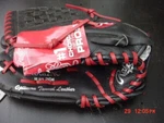 Black Rawlings Baseball Glove RBG12NC Left Handed. Fixed Price $45.00.